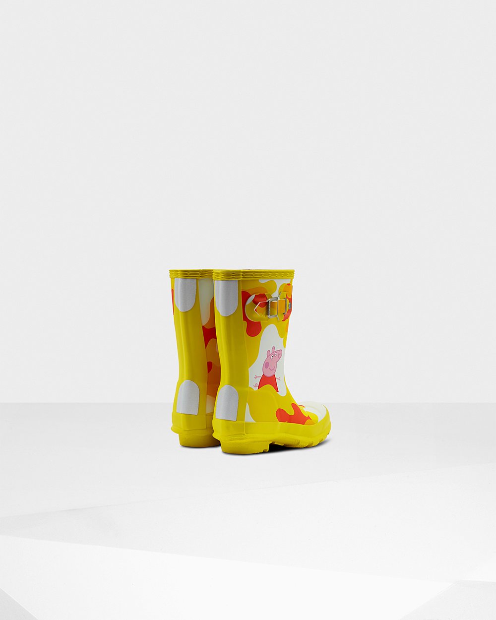 Kids Hunter Original Little Peppa Pig | Rain Boots Yellow | NZ-76520-EADU